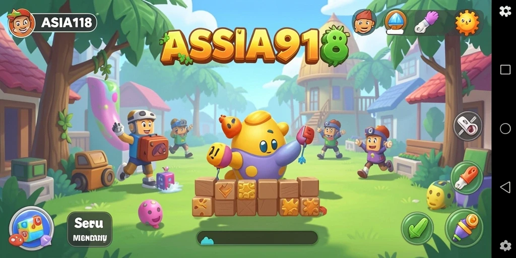 Tampilan gameplay menarik dari ASIA918 yang penuh tantangan Puzzle.