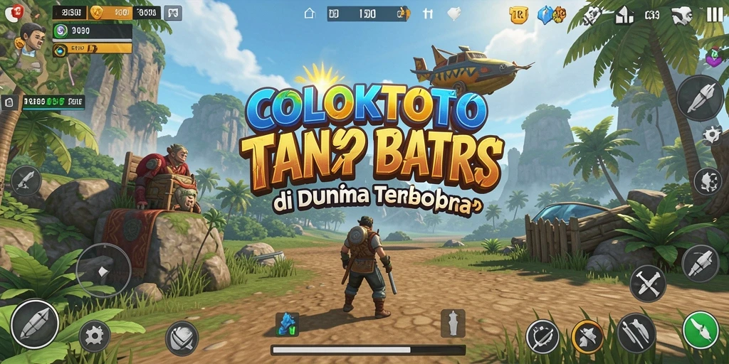 Tampilan gameplay <strong>COLOKTOTO</strong> yang mengesankan dalam mode open world.