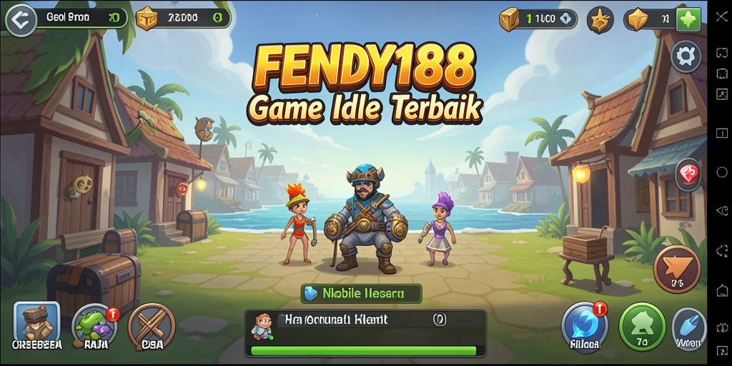 Screenshot FENDY188 menunjukkan gameplay seru dan menarik dari game Idle.
