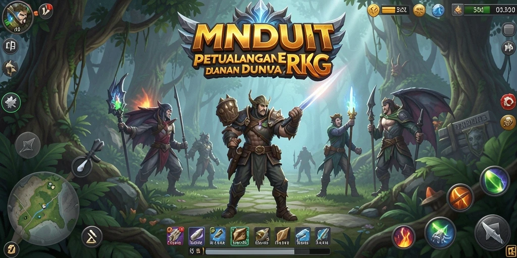 Screenshot gameplay <strong>MNDUIT</strong> yang menunjukkan aksi pertempuran yang mendebarkan.