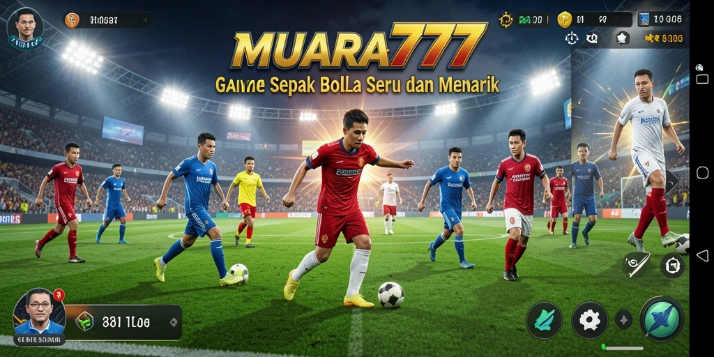 Gameplay MUARA777 yang mengasyikkan dengan grafik sepak bola yang impresif.