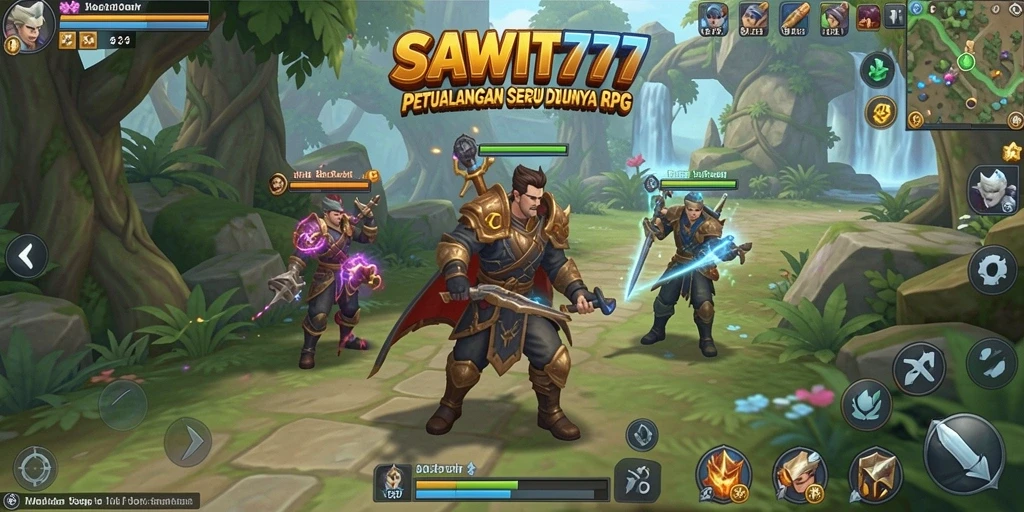 Gameplay menarik dengan petualangan RPG penuh aksi.