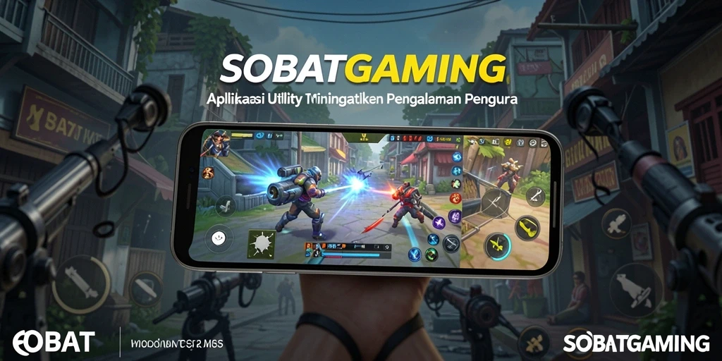 Tampilan antarmuka SOBATGAMING yang modern dan user-friendly.