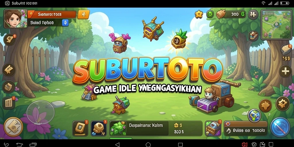 Tampilan gameplay yang menarik dan sederhana dari SUBURTOTO.